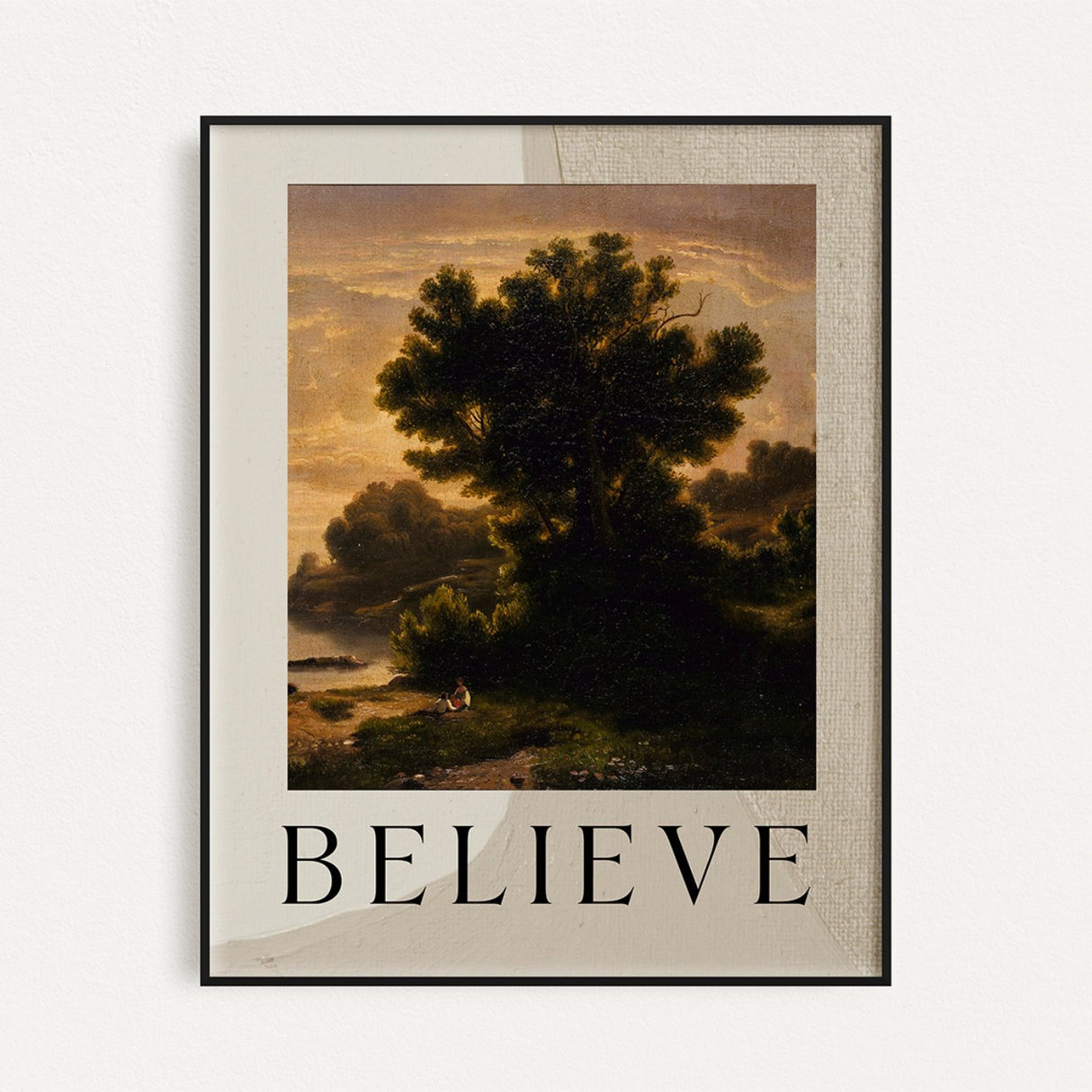 "Believe" print - Matte Paper - Prints By Michell