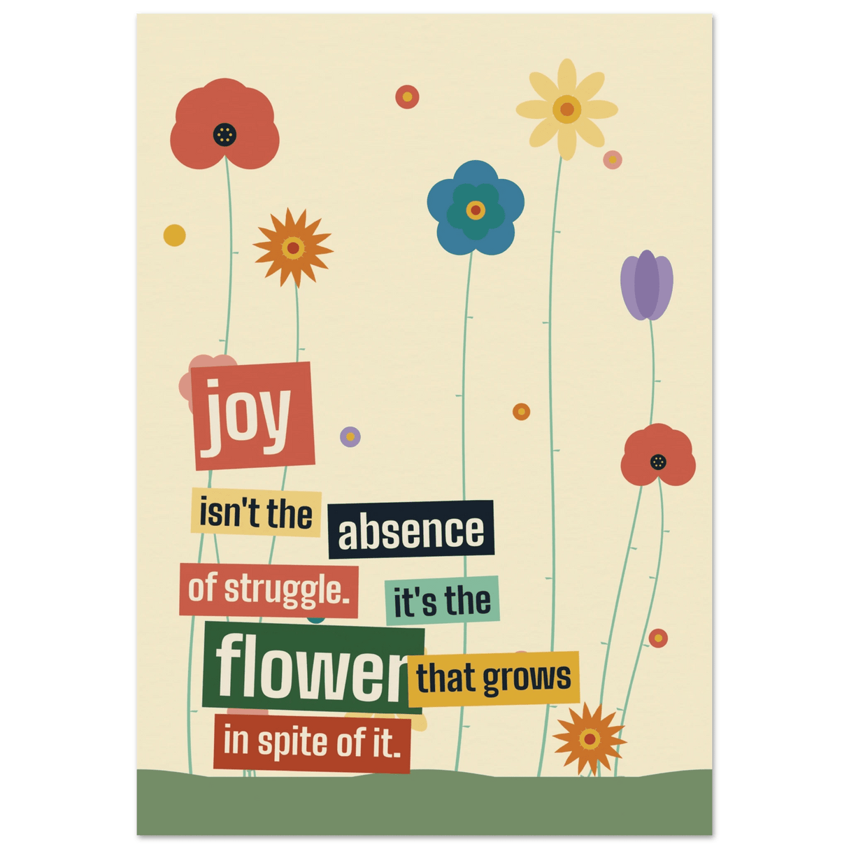 "Joy Blooms" print - Print Material - Prints By Michell