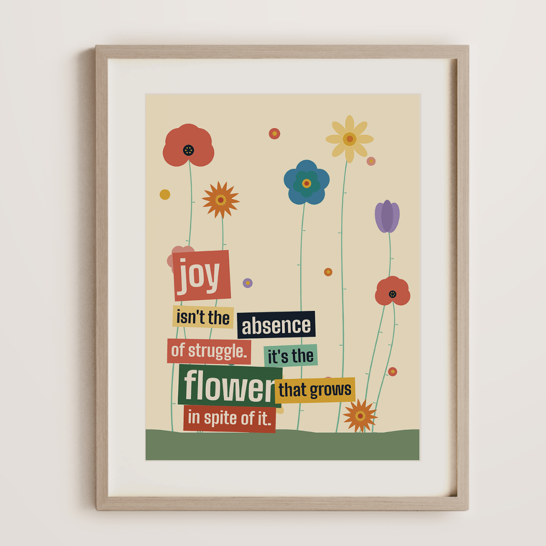 "Joy Blooms" print - Print Material - Prints By Michell