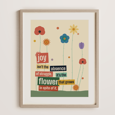 "Joy Blooms" print - Print Material - Prints By Michell