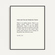 "The Myth of Perfection" print - Print Material - Prints By Michell