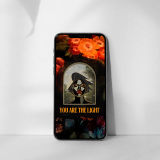 You Are The Light iPhone wallpaper